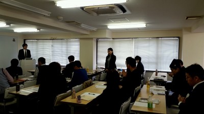 会員向け入会時講習を東京にて開催いたしました。 03/29